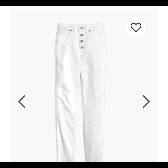 Madewell Denim - Madewell 10” High Rise Skinny Jeans Raw Hem Madewell Denim - Madewell 10” High Rise Skinny Jeans Raw Hem